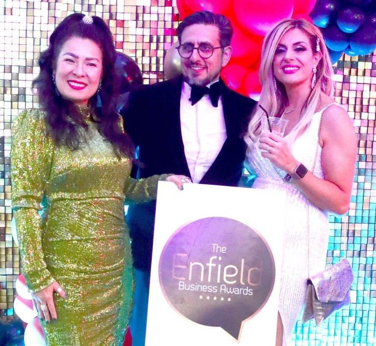 Garry Kousoulou at the Enfield Business Awards